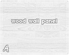 A| White Wood Wall Panel