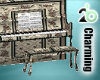 shabby chic piano