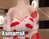 Red Flower Dress