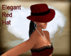 Elegant Red Hat
