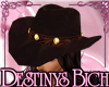 Desty brown Cowboy hat