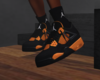 Out Orange 4s (Socks)