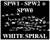 White Spiral DJ Light