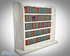 White Bookshelf animated