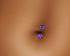 Purple Belly Ring