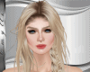 Messy hair blonde