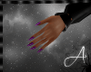 [A]Stileto Nails Purple