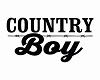 Country Boy Poster
