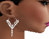 Diamond Y Earrings