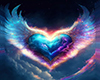 Winged Love Background