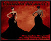 Long Black/Rose dress