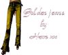 Froy golden jeans