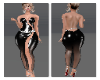 Fashion black long dress
