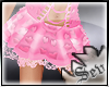 [Sev] Pink <3 PVC Skirt