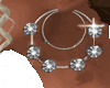 Multi Diamond Hoops