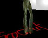 Green Leather pants