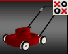 Red Lawn Mower