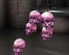 purple skull halloween