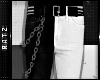 M| Split Jeans + Chain