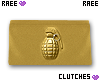 ® Gold Grenade Clutch