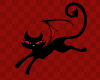 Devil Black cat