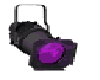 Animated Purple Spotlght