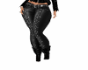 black lether pants
