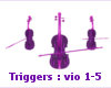 Violin Purple