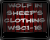 WOLF IN SHEEP'S CLOTHING