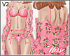 n| Floral Layerable Pink
