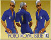 (CB) POLO ROYAL BLUE