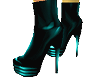Teal Ankle boots