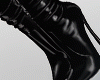Latex Boots Black