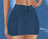 Blue short skirt