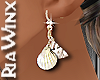 Wx:Shelli Shell Earrings
