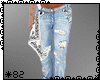 *82 Grind Jeans White