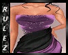 Purple Drap Gown 1
