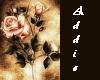 Addie Peach rose curtain