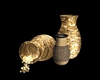 Gold Deco Vases