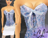 Victorian Blue MiniDress