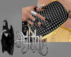 party bash clutch black