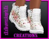 Biz Pink Flowers Boots