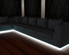 Dark sofa - White neon