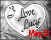 I love Lucy Sticker