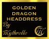 GOLDEN DRAGON HEADDRESS