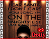 :D: Naughty Head Sign