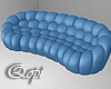 Steel Blue Pink Couch
