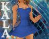 Pool Party Dress Blue