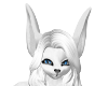 White Foxy Wicked Ears