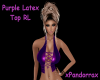 Purple Latex Top RL